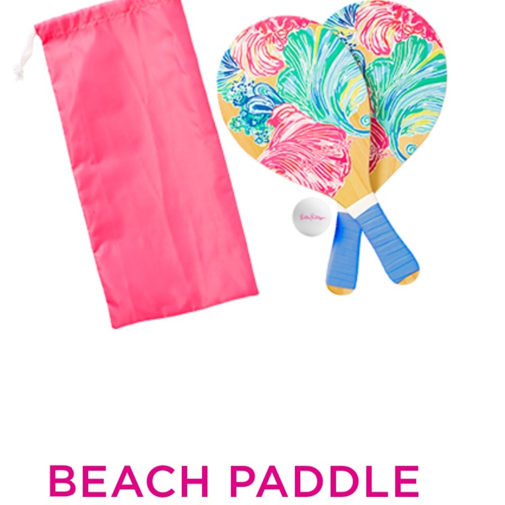 Lilly Pulitzer Paddle Ball Beach set